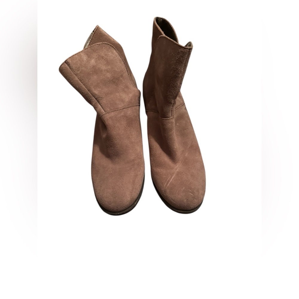 BCBGeneration Taupe Ankle Booties